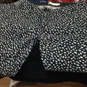 Black and White Patterned pants